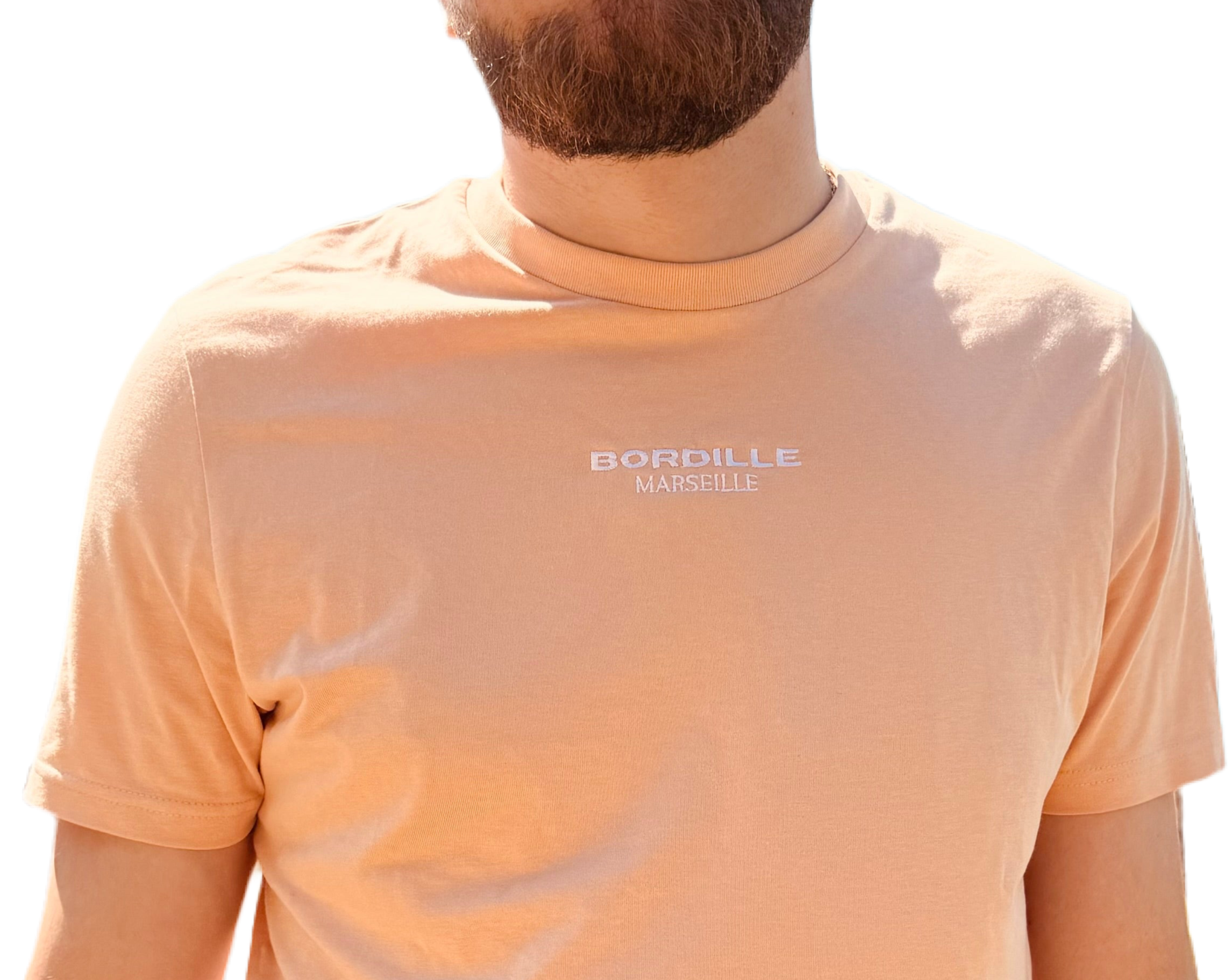 T-shirt Creamy Bordille Brodé Unisexe – Édition Premium - photo 4 | Bordille Marseille