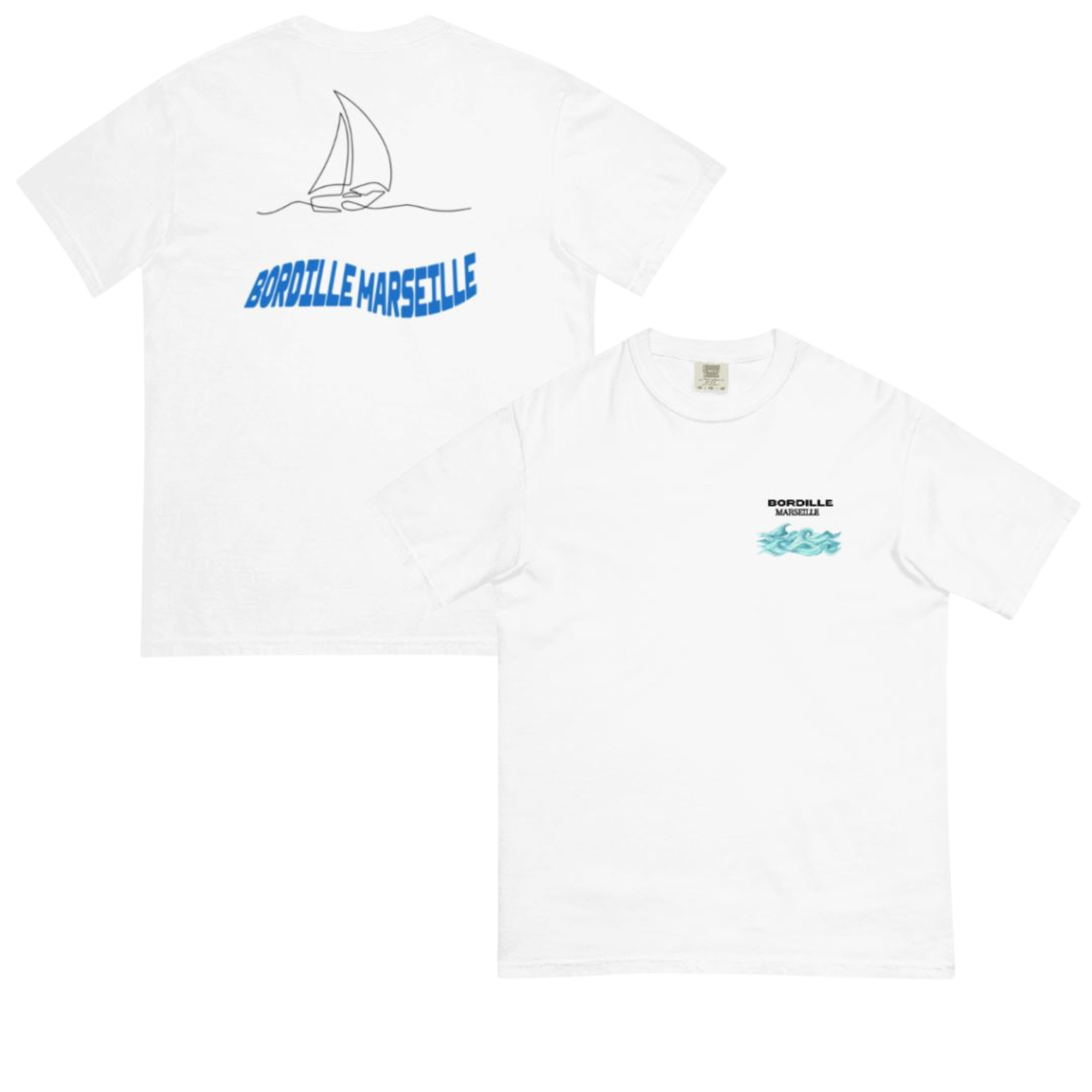 T-shirt Le Méditerranéen Brodé – Bordille Marseille | Bordille Marseille