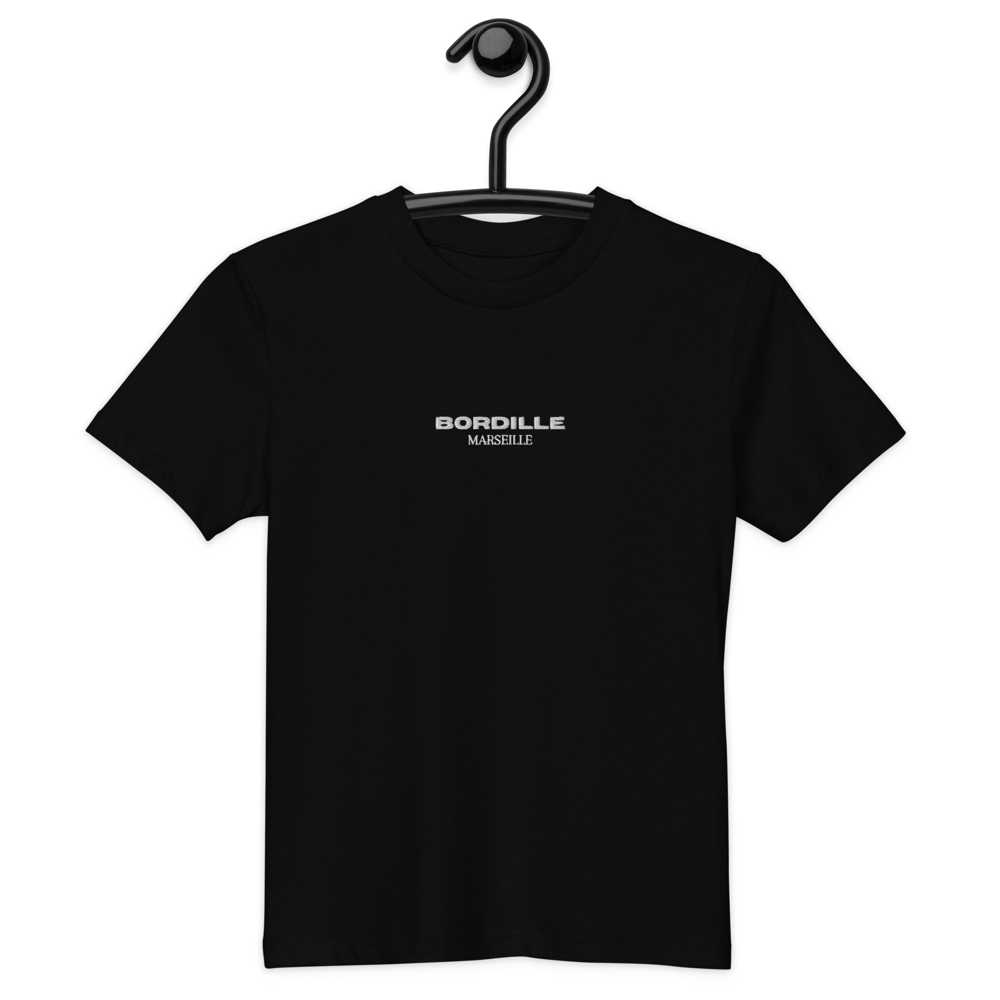 T-shirt Enfant Bordille Minot Brodé – Culture Marseillaise | Bordille Marseille