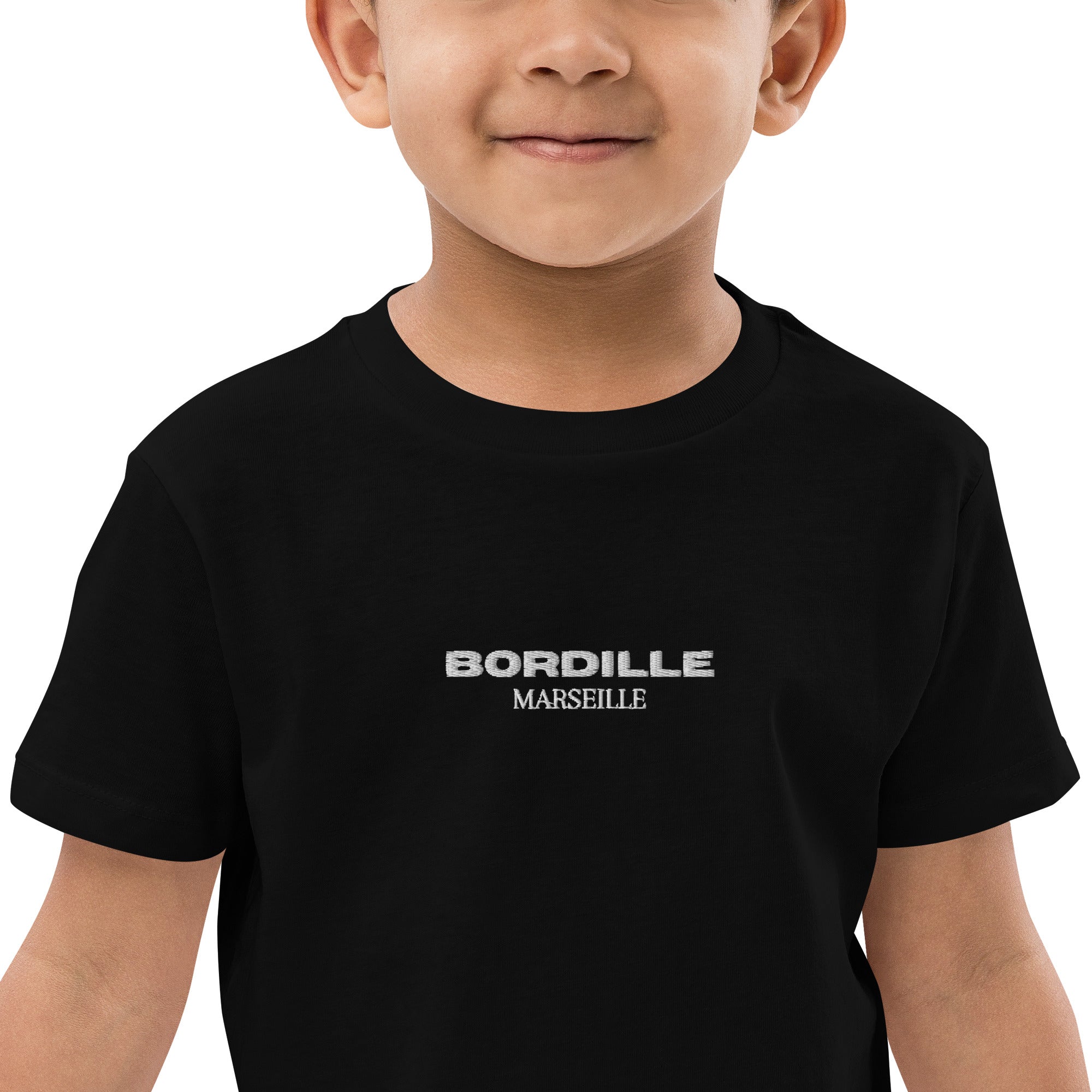 T-shirt Enfant Bordille Minot Brodé – Culture Marseillaise - photo 2 | Bordille Marseille